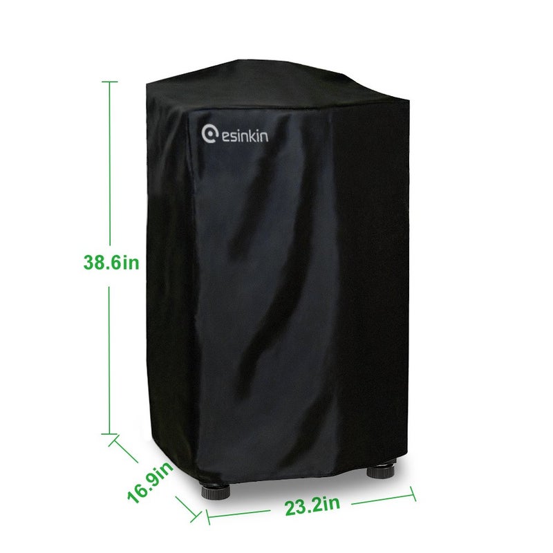 Esinkin 40-Inch Waterproof Electric Smoker Cover for Masterbuilt 40 Inch Electric Smoker, Durable and Conveninet, Black - Image 3